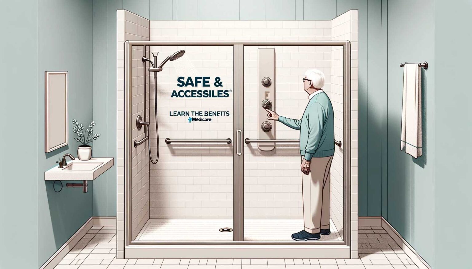 Walkin Showers for Seniors The Ultimate Bathroom Upgrade Medicare365