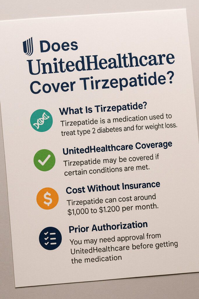Does United Healthcare cover tirzepatide
